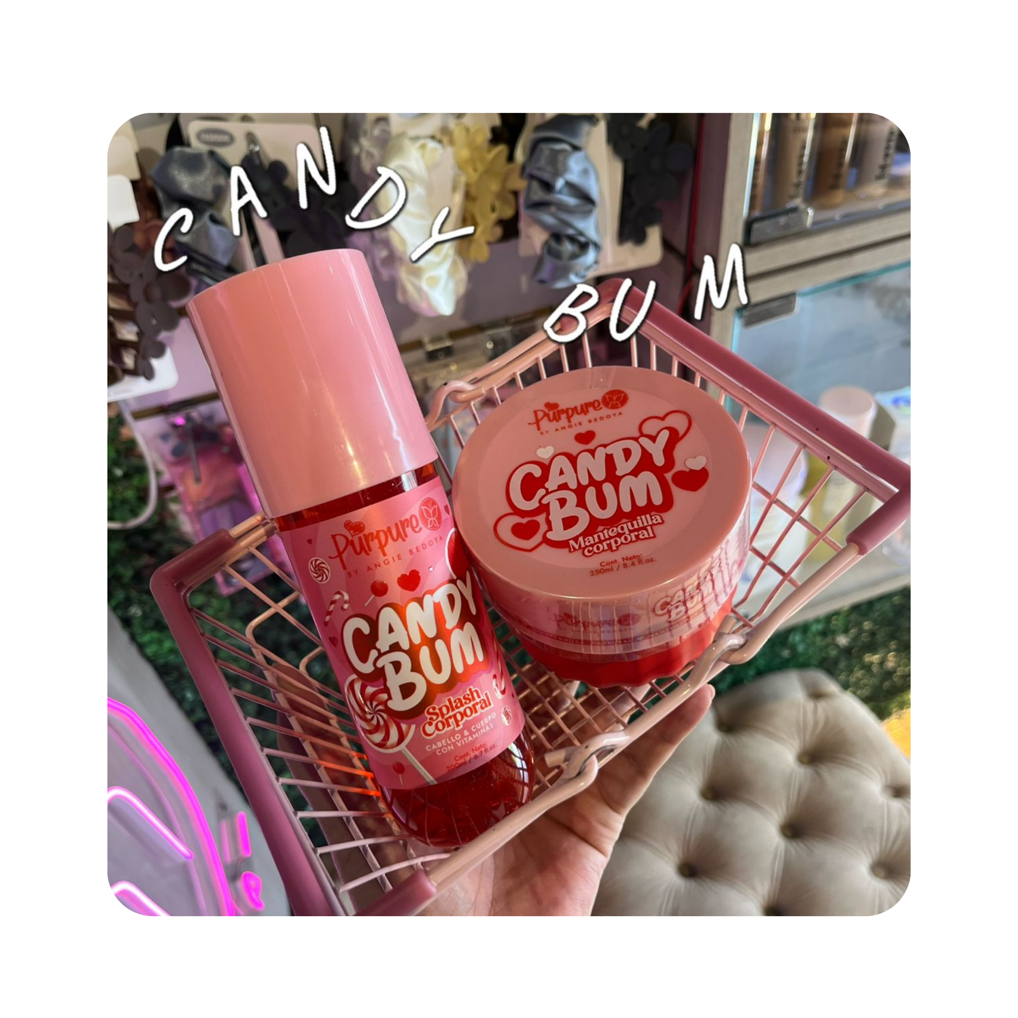 KIT DUO CORPORAL CANDY BUM PURPURE