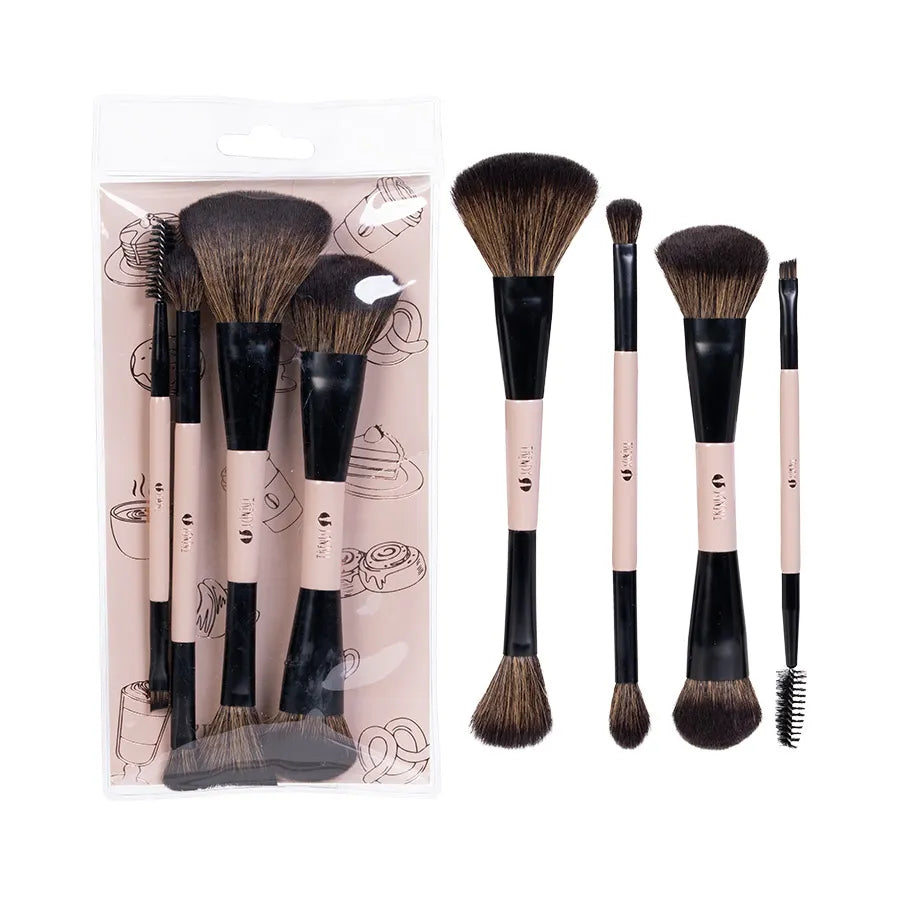 KIT DE BROCHAS X 4 BROWN TRENDY