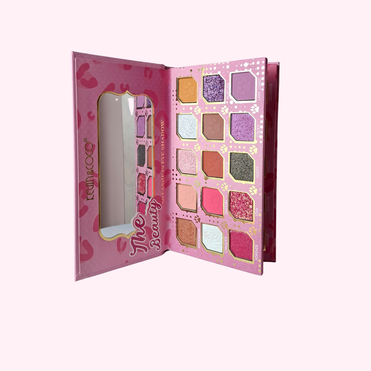 PALETA DE SOMBRAS KEVIN Y COCO THE BEAUTHY