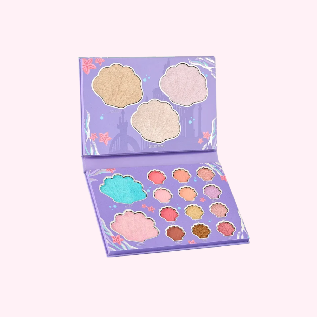 PALETA DE SOMBRAS SIRENITA RUBY ROSE