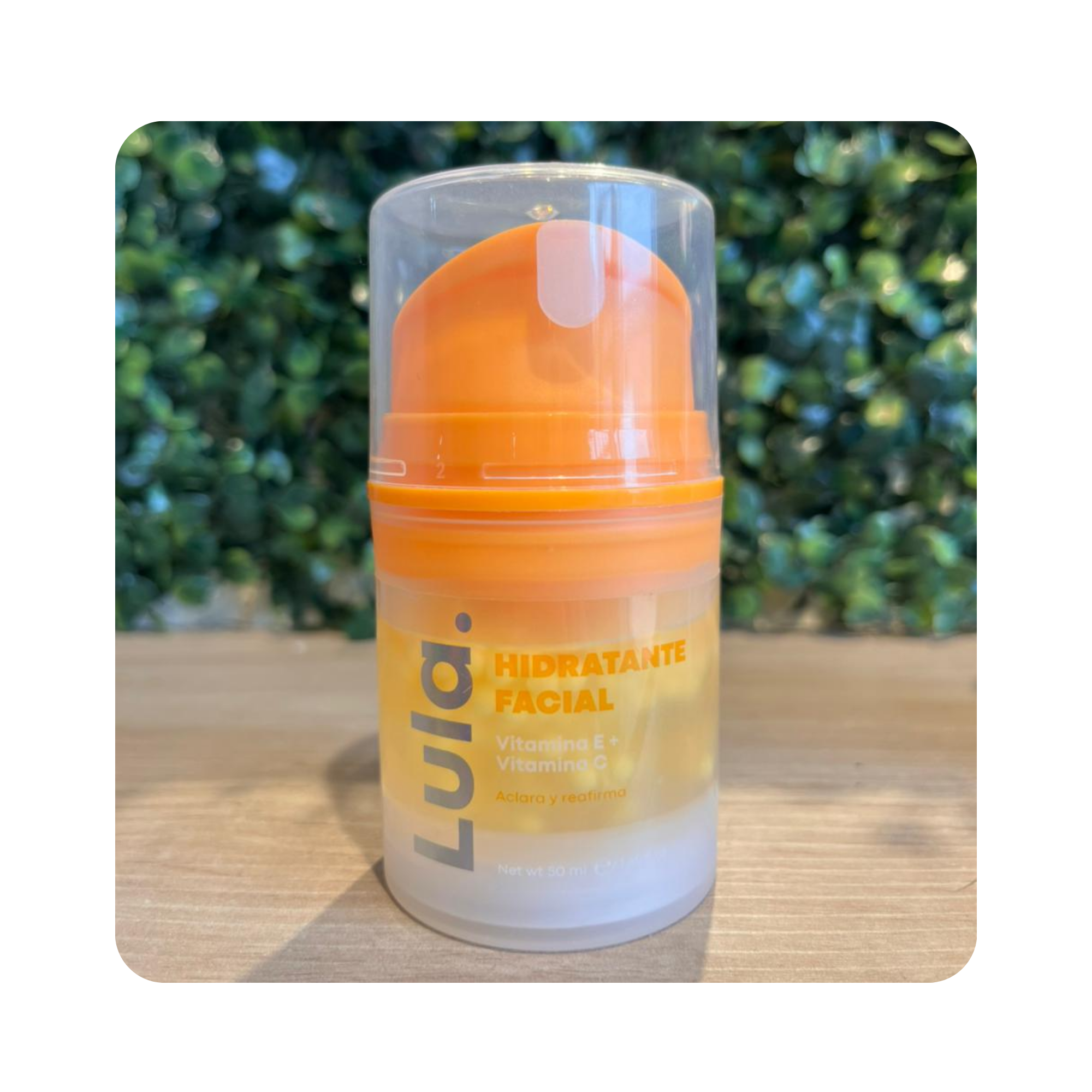HIDRATANTE FACIAL VITAMINA C + VITAMINA E