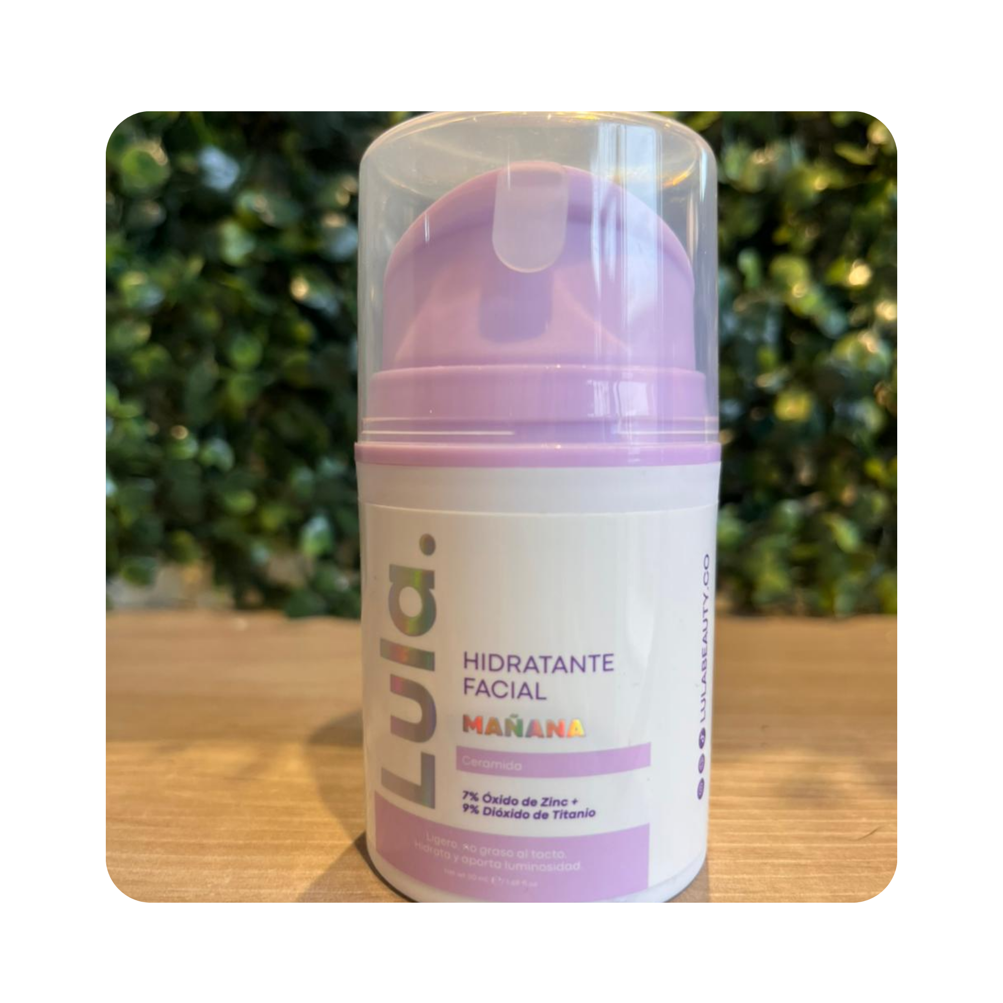 HIDRATANTE FACIAL DIA CON CERAMIDAS LULA