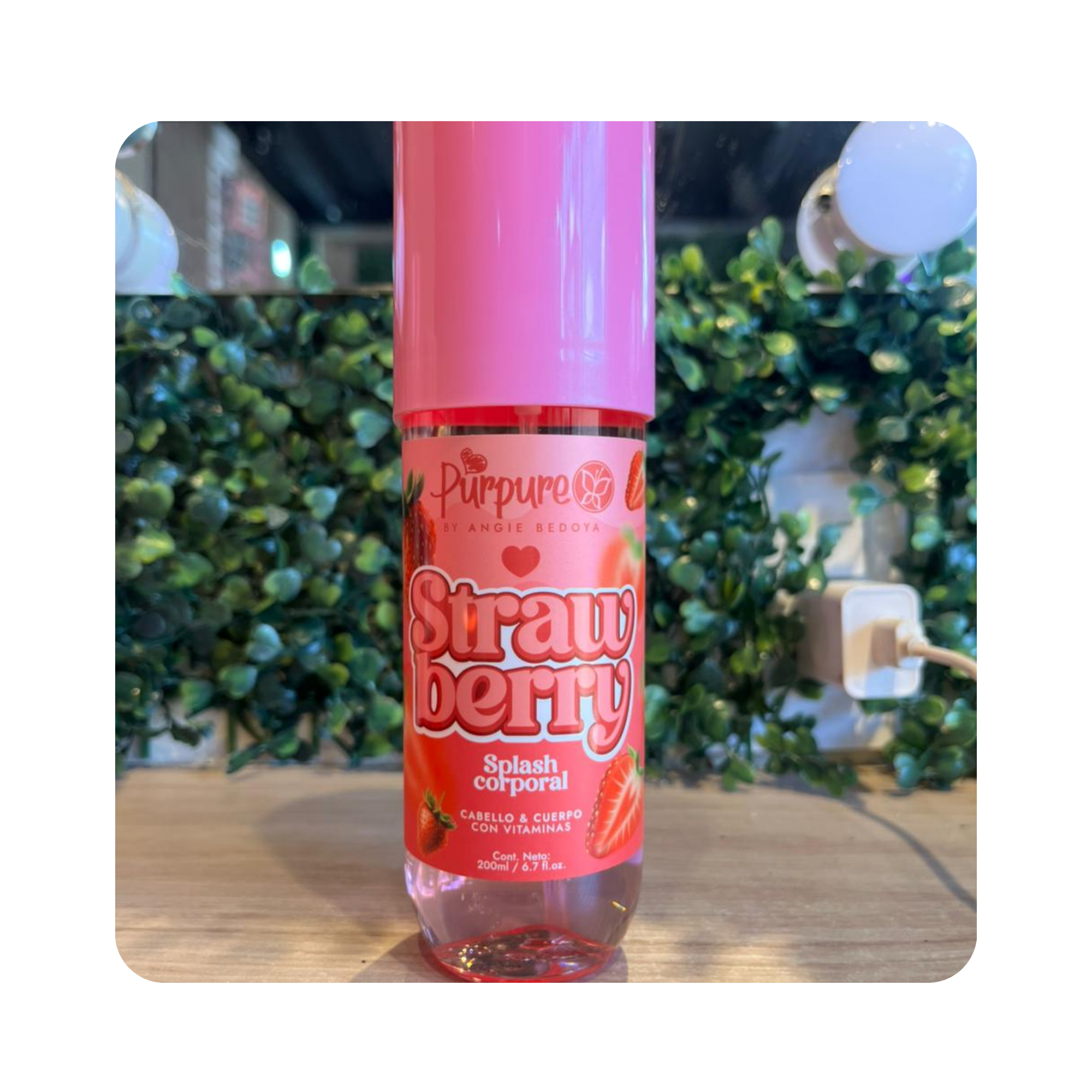 SPLASH STRAW BERRY PURPURE EDICION NUEVA