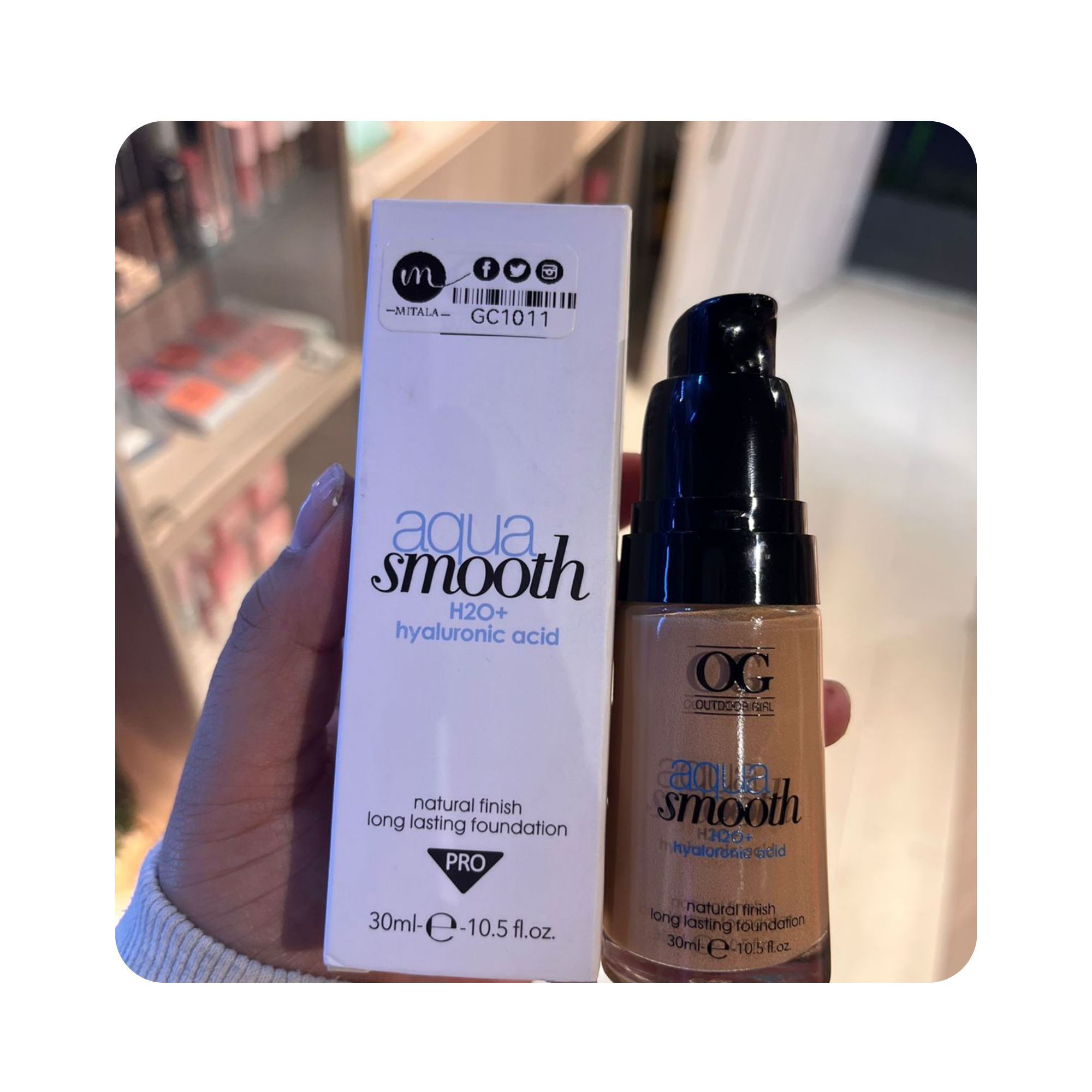 BASE COBERTURA MEDIA AGUA SMOOTH OG