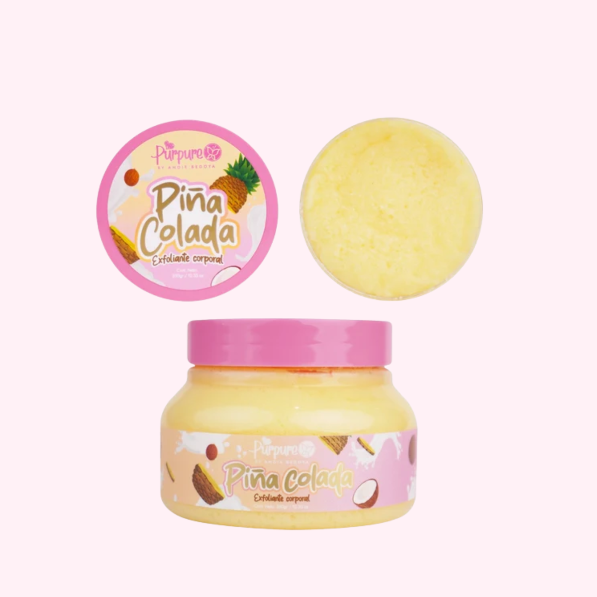 EXFOLIANTE DE PIÑA COLADA PURPURE
