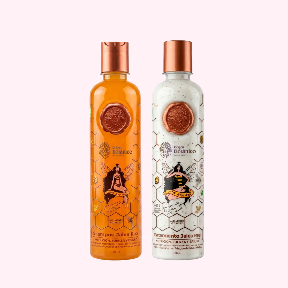 KIT DUO SHAMPOO Y ACONDICIONADOR DE MIEL RITUAL BOTANICO