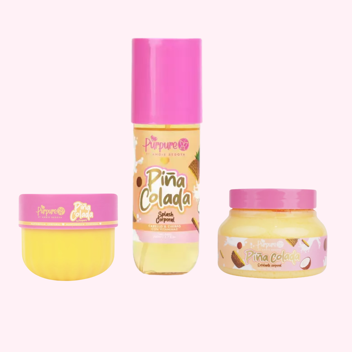 KIT PURPURE PIÑA COLADA TRIO