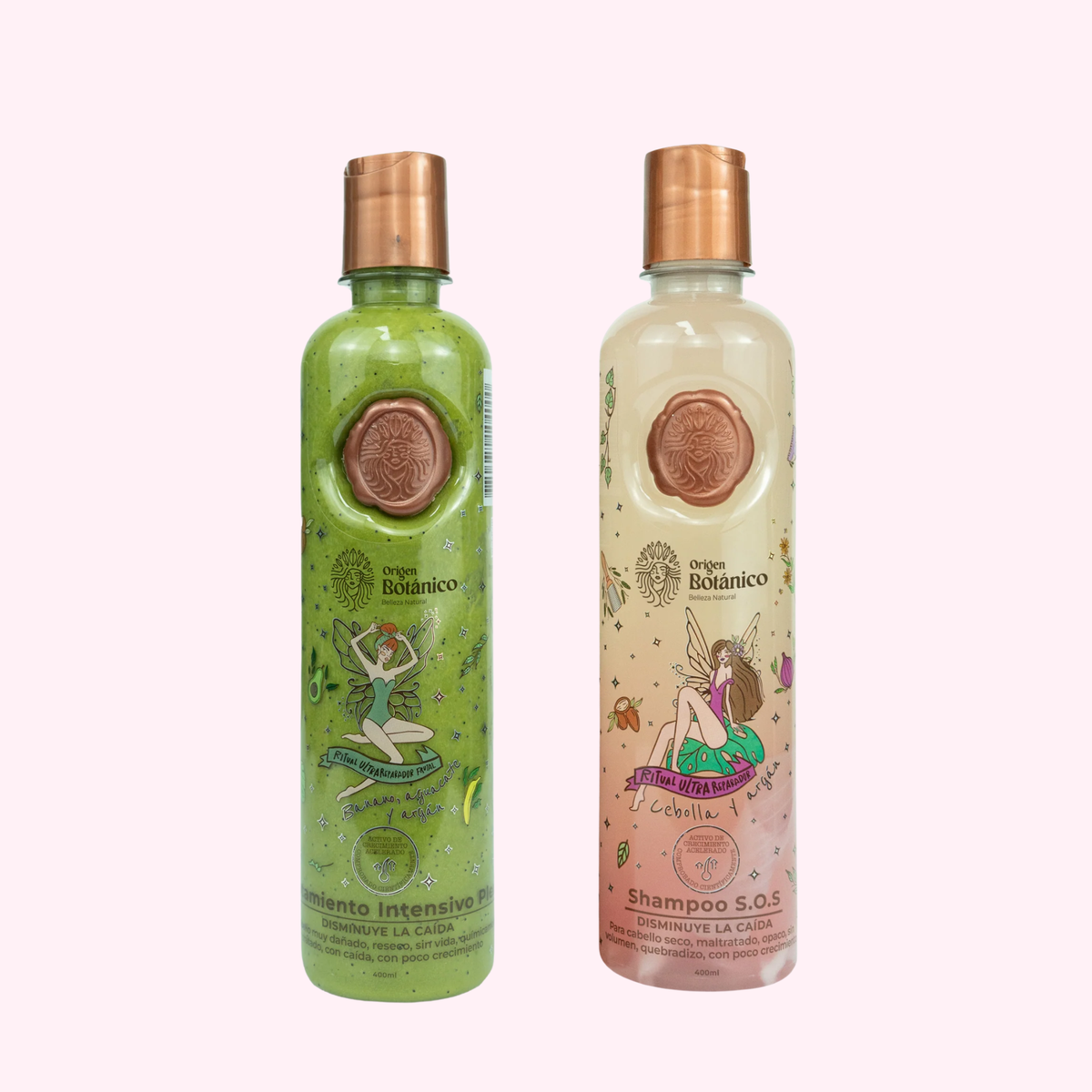 KIT DUO SHAMPOO Y ACONDICIONADOR DE CEBOLLA  RITUAL BOTANICO