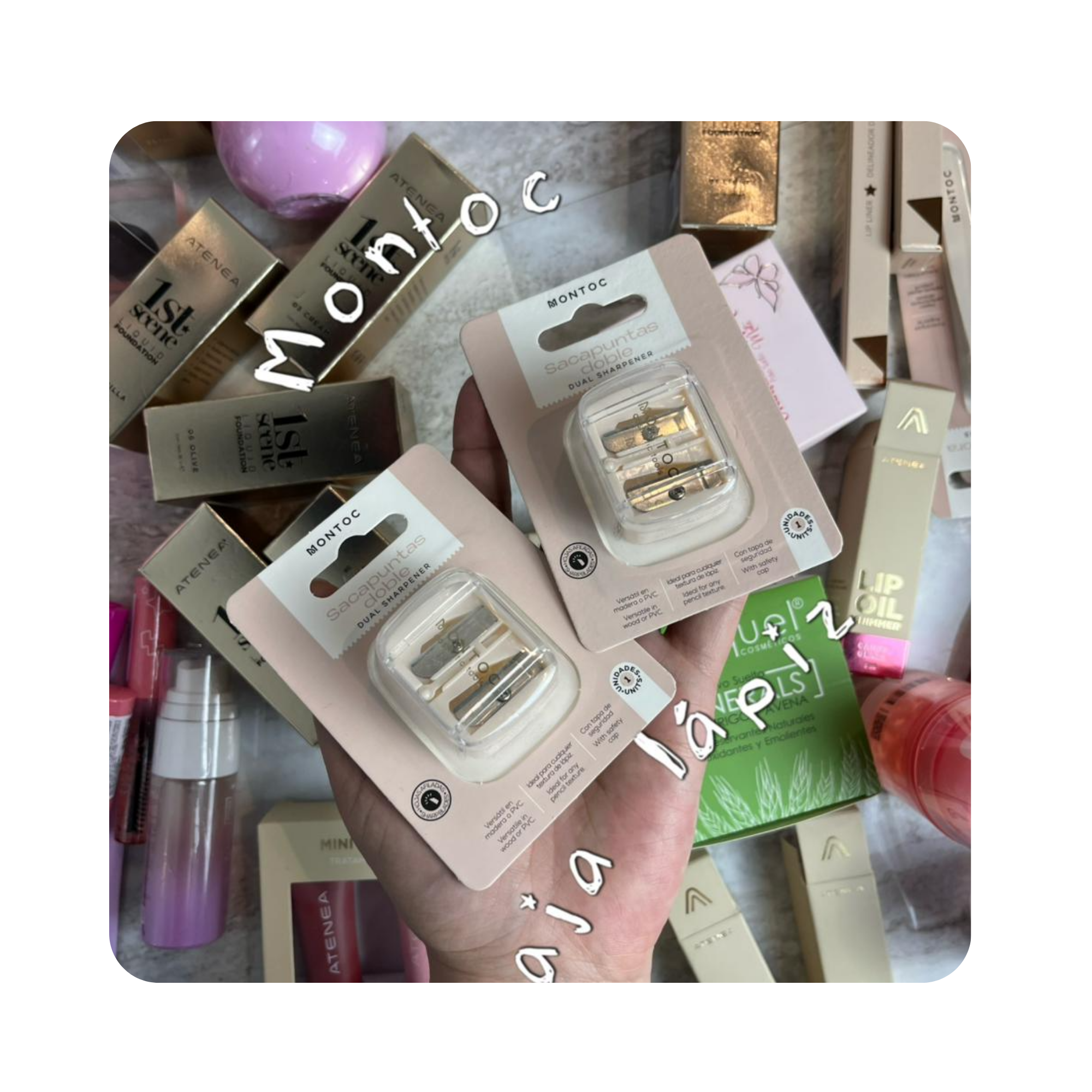 SACAPUNTA COSMETICO PROFESIONAL MONTOC