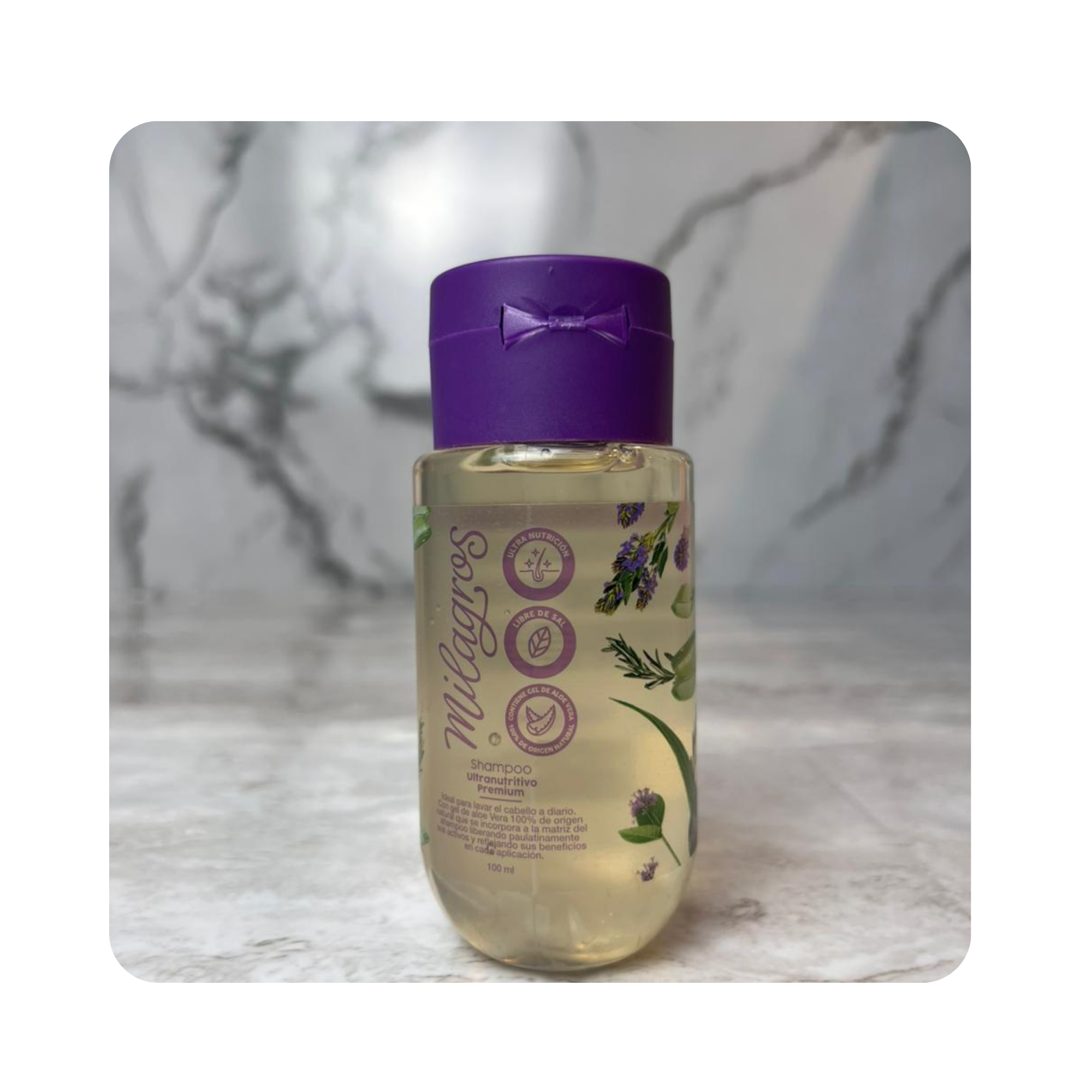 SHAMPOO ULTRA NUTRITIVO MILAGROS MINI