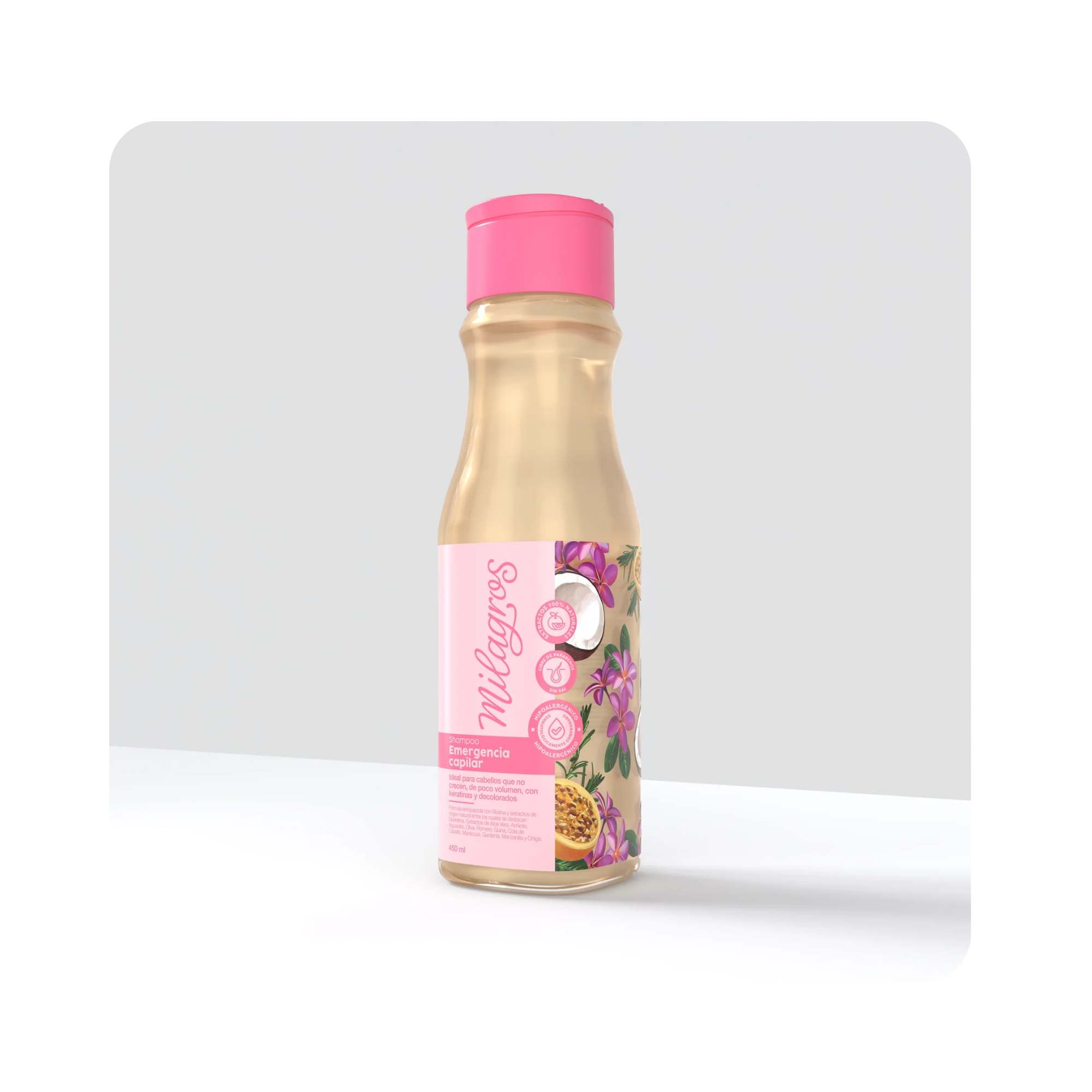 SHAMPOO EMERGENCIA CAPILAR MILAGROS