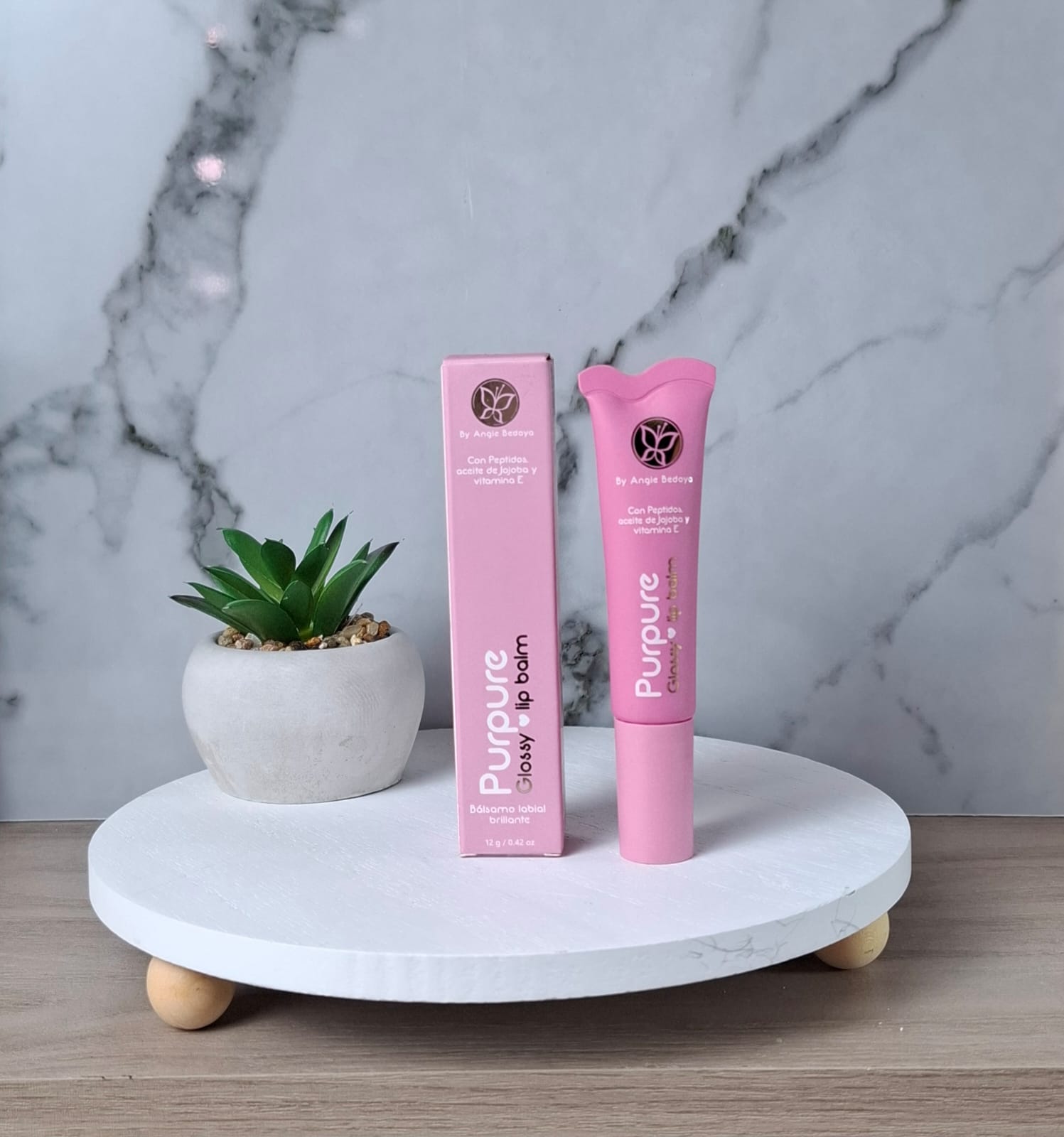 GLOSSY LIP BALM PURPURE