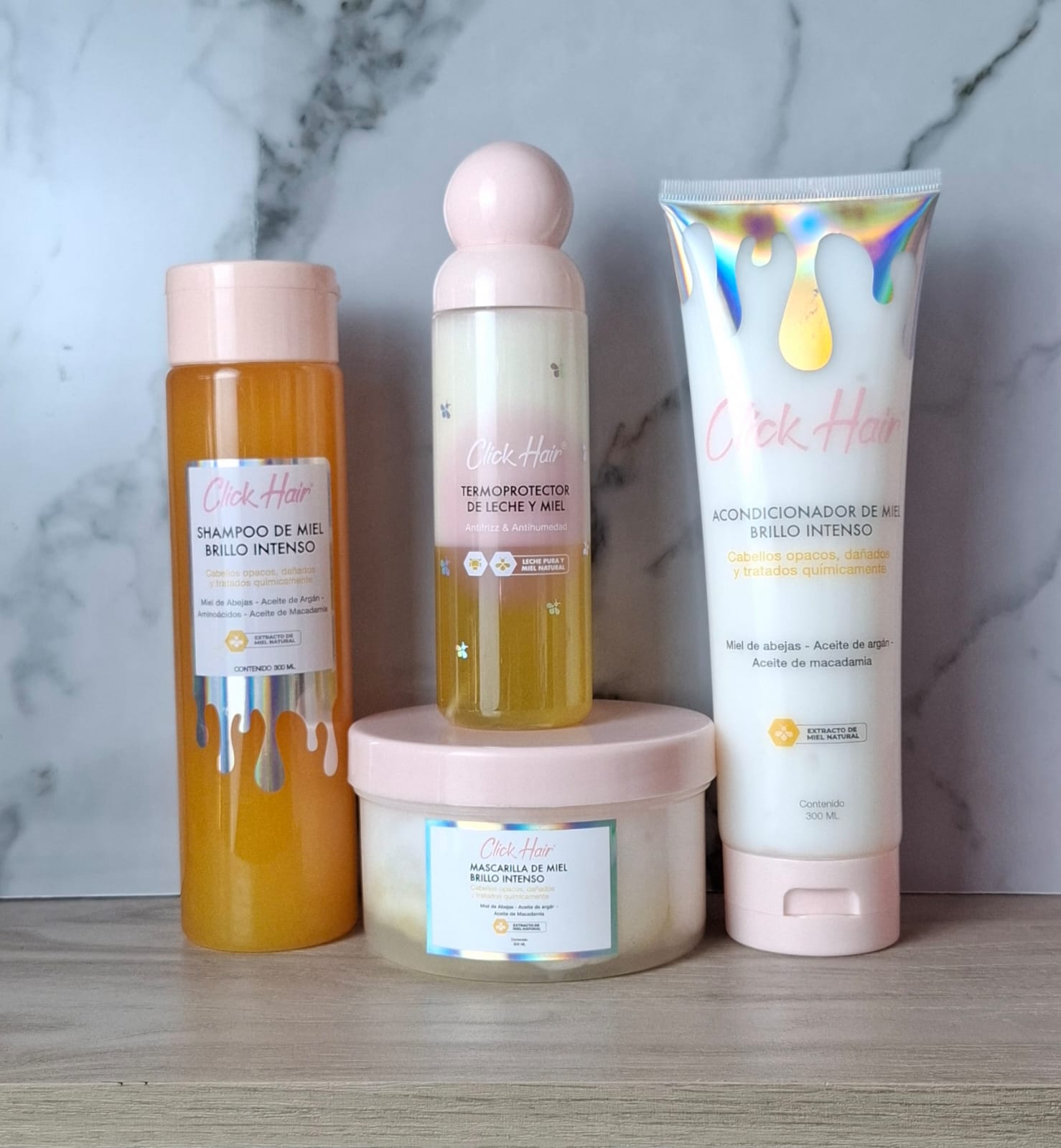 KIT PROTECCION Y CUIDADO CAPILAR CLICK HAIR