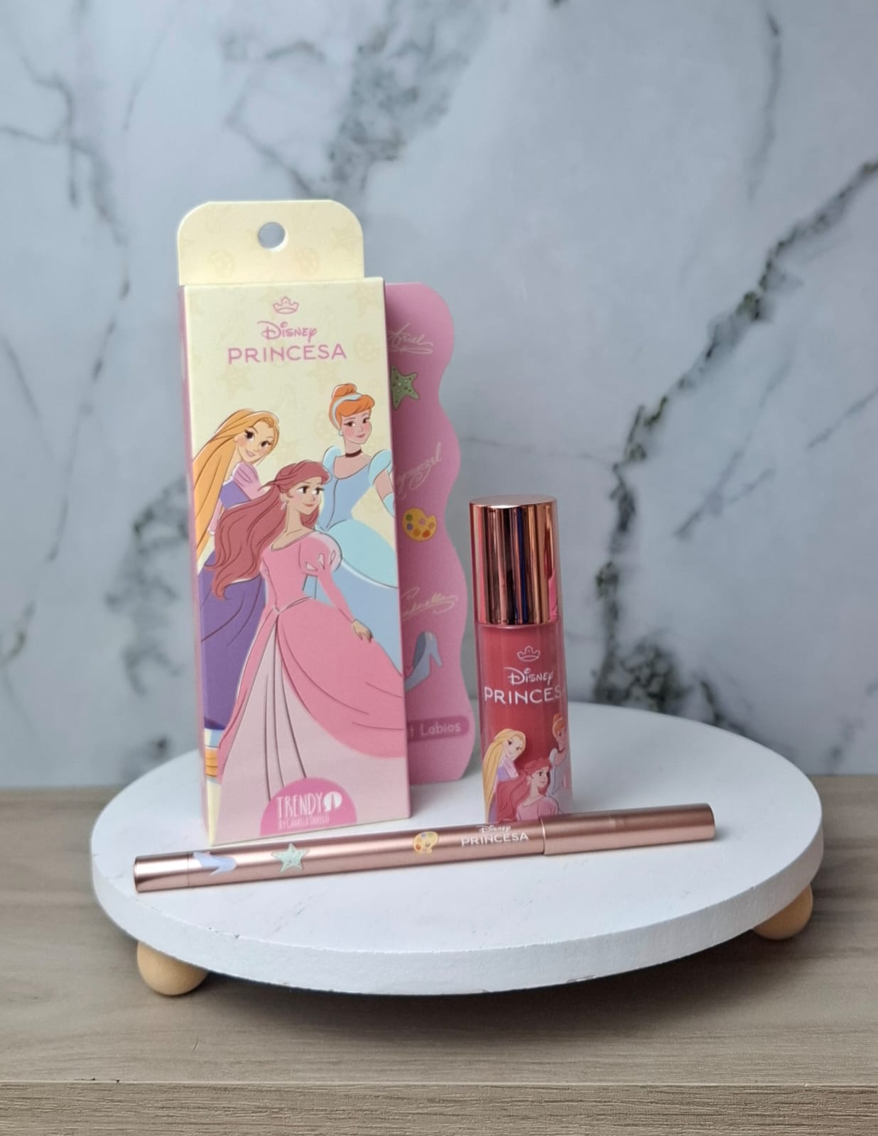 KIT DE LABIOS GLOSS PRINCESAS TRENDY