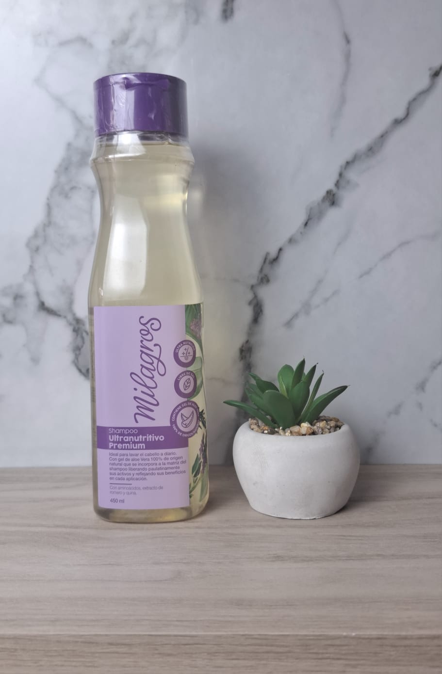 SHAMPOO ULTRA NUTRITIVO PREMIUM MILAGROS