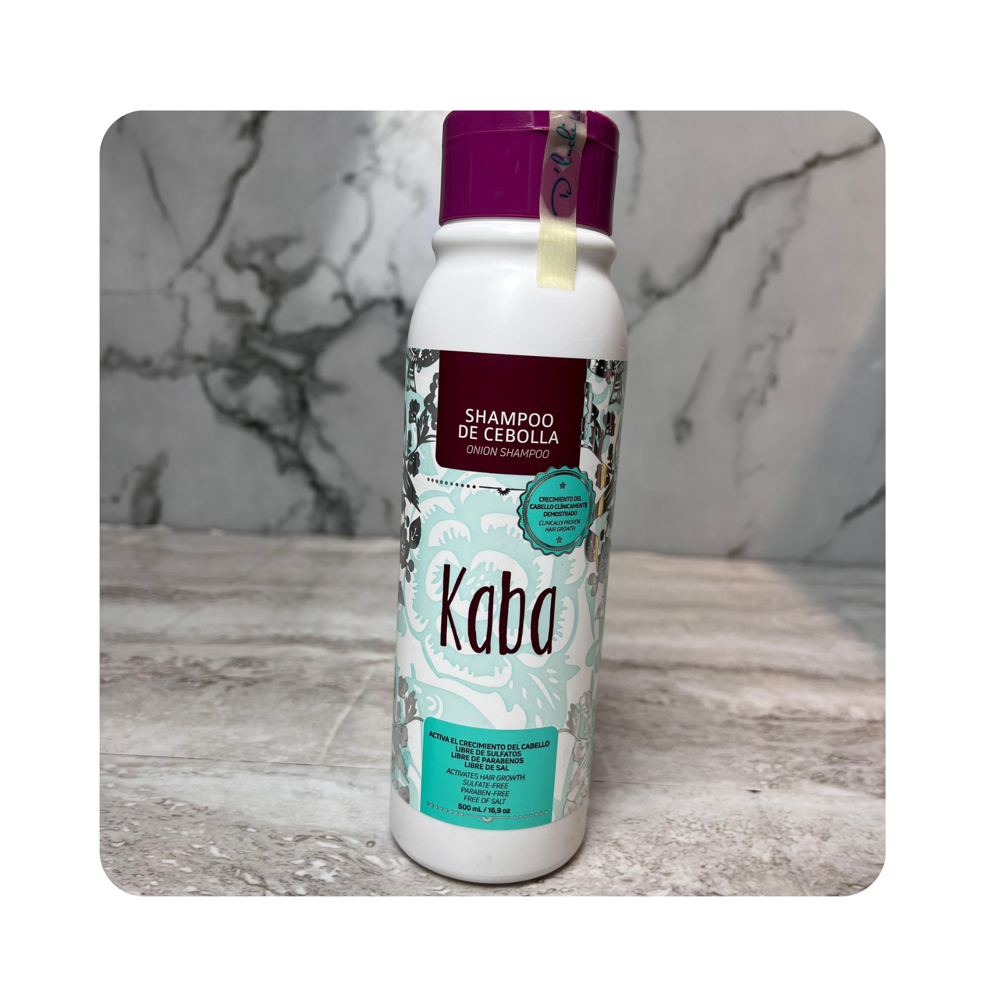 SHAMPOO CEBOLLA KABA