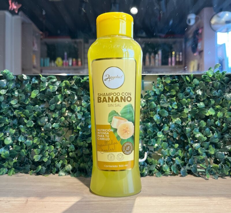 SHAMPOO CON BANANO ANYELUZ