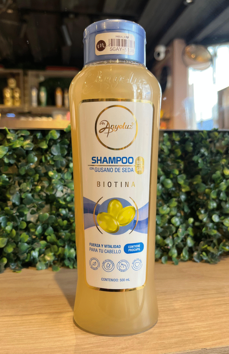 SHAMPOO GUSANO DE SEDA ANYELUZ