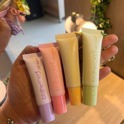 BALSAMO LABIAL CON COLOR + LLAVERO KEVIN Y COCO