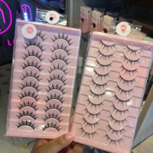 PESTAÑAS POSTIZA ANIME X 10 PARES